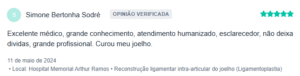 DEPOIMENTO 1 - Cirurgião de Joelho